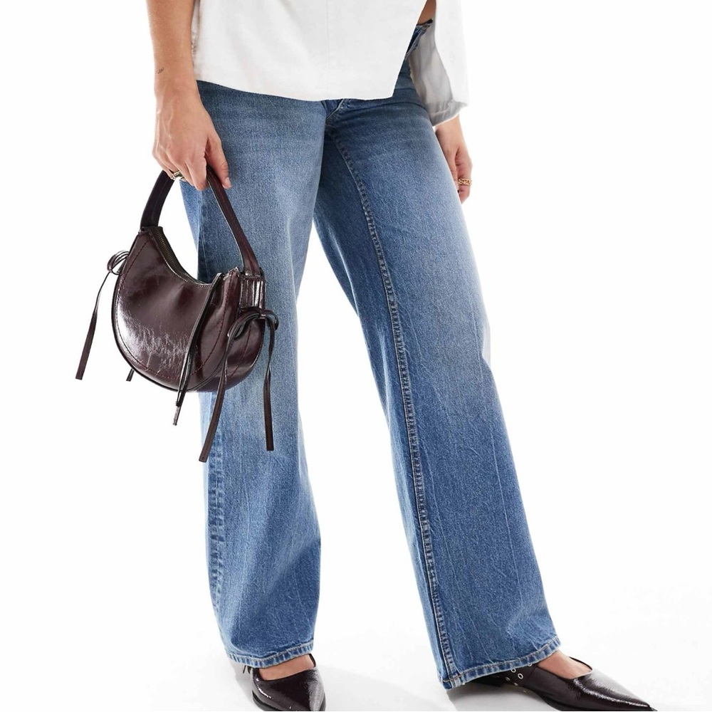 ASOS Wide Leg Maternity Jeans